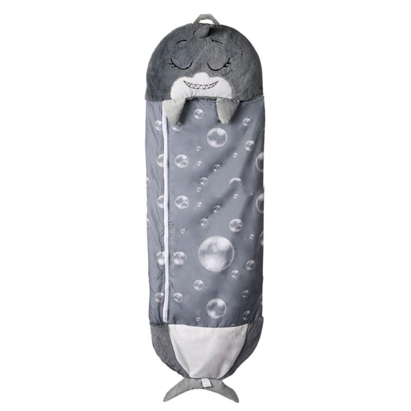 Load image into Gallery viewer, Mountview Sleeping Bag Child Pillow Kids Bags Happy Napper Gift Shark 180cm L - KC Outdoors
