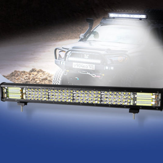 LED Light Bar Work Flood Spot Beam Lamp Offroad Caravan Camping Strip Lights360W - KC Outdoors