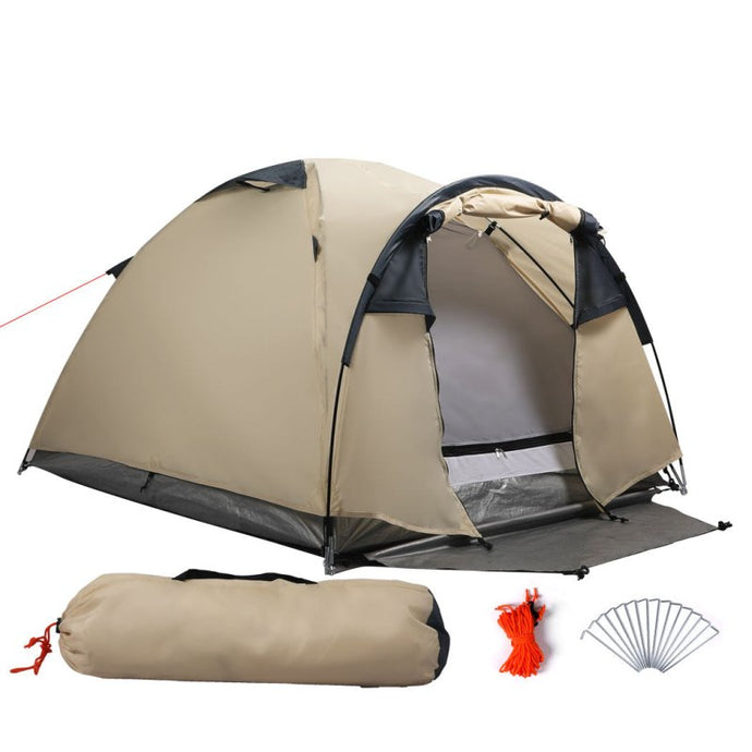 Mountview Camping Tent Waterproof Family Outdoor Portable 2-3 Person Hike Tents - KC Outdoors
