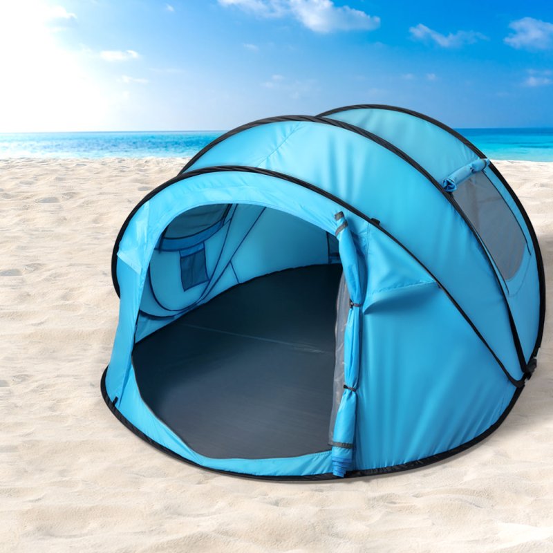 Load image into Gallery viewer, Mountview Pop Up Camping Tent Beach Outdoor Family Tents Portable 4 Person Dome - KC Outdoors
