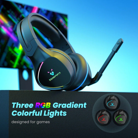 SoundPEATS G1 Gaming Headset Microphone  RGB Soundpeats