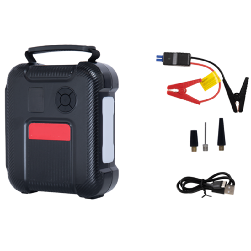 Load image into Gallery viewer, OZIDE 4 in 1 Multifunction Jump Starter with Air Compressor and Power Bank KC Outdoors
